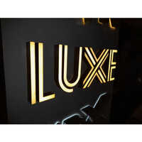 Wall Mounted Aluminium Letter - Application: Advertising