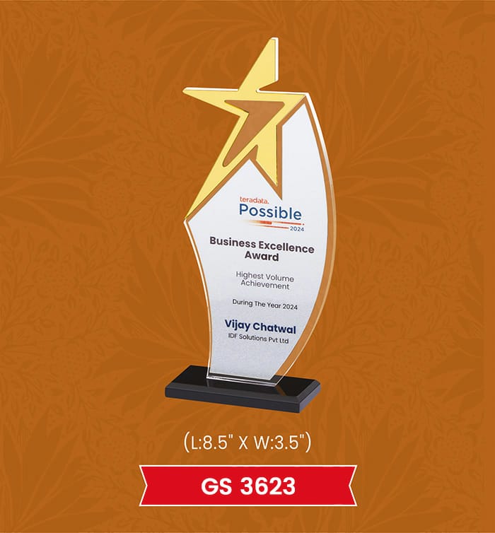 Star Acrylic Trophies