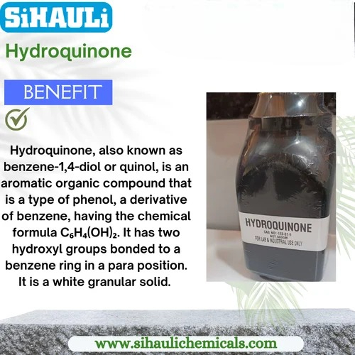 Hydroquinone, p-Hydroxylphenol, Hydrochinone