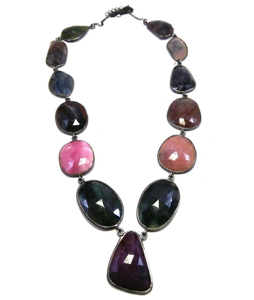 Natural Sapphire Necklace