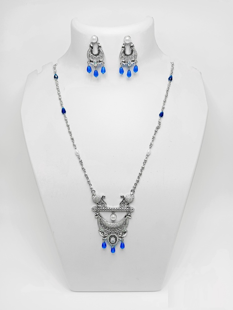 New 925 Silver Necklace Set