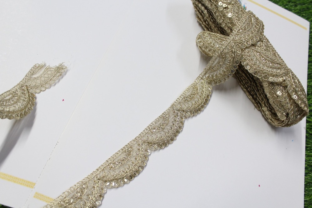 sequence cutwork lace