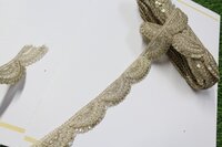 sequence cutwork lace