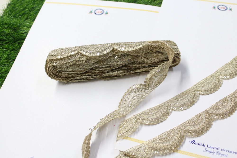 sequence cutwork lace