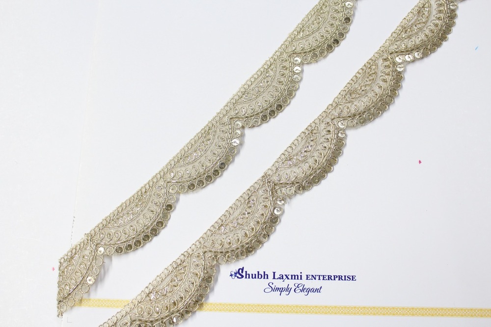 sequence cutwork lace