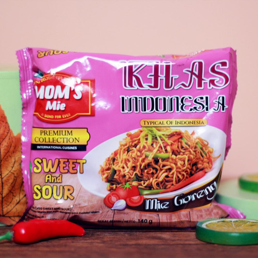 Indonesian Veg Sweet and Sour Noodles Authentic Flavor