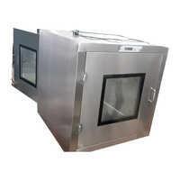 Stainless Steel Static Pass Box - Dimension (l*w*h): 600*600*600mm / Customised Millimeter (mm)