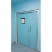 Aluminium Operation Theater Door - Color: Blue
