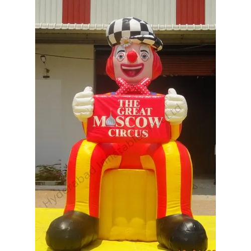Inflatable Cartoon Balloon - Color: Red