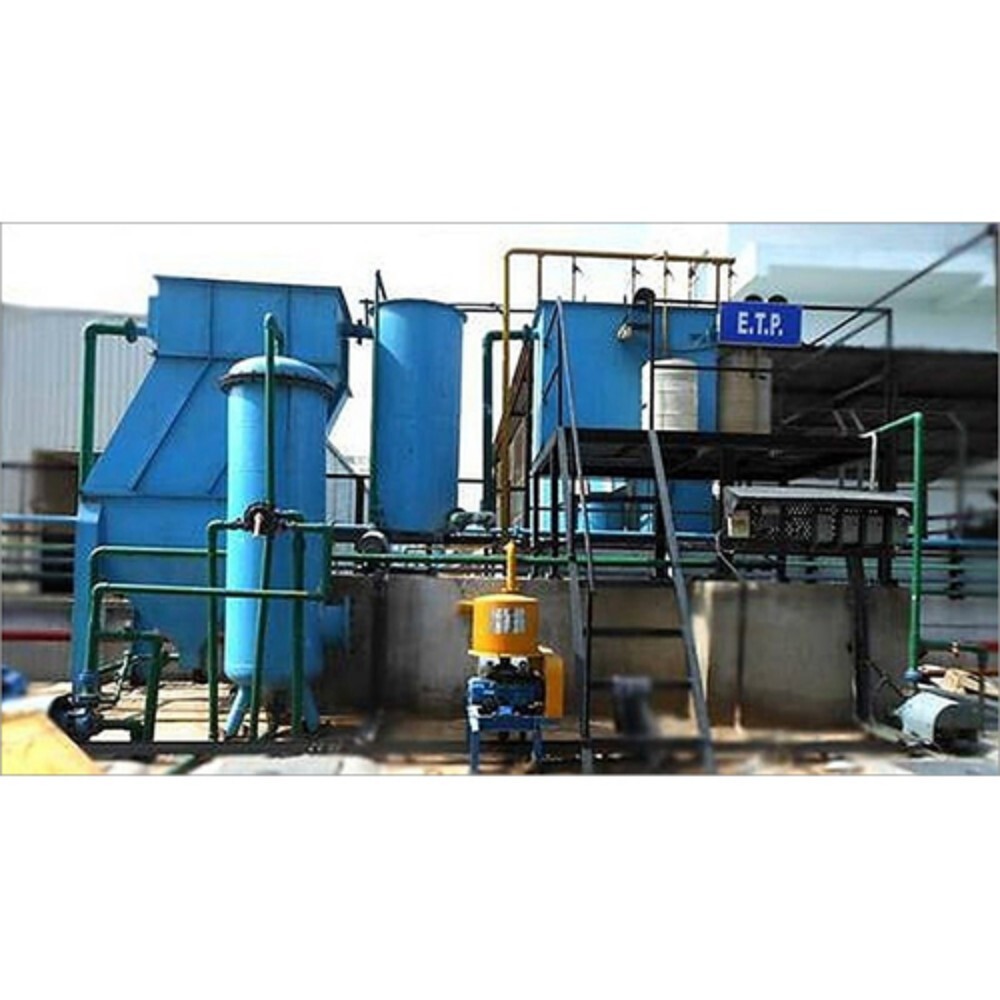 Industrial Effluent Treatment Plants - Color: Blue Paint Coated