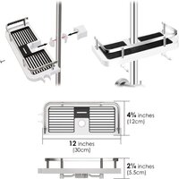 Shelve With  Shower Storage