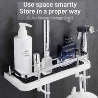 Shelve With  Shower Storage