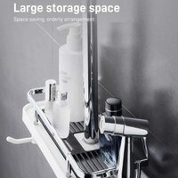 Shelve With  Shower Storage