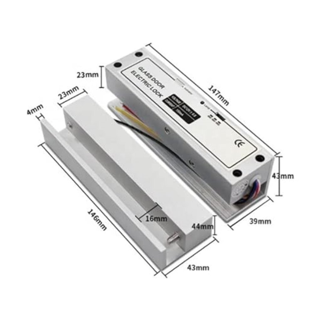 Glass Door Em Lock - Application: Outdoor