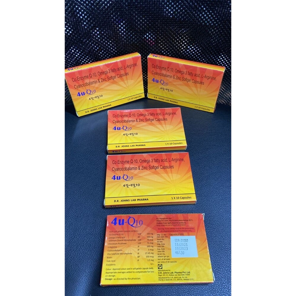 4u Q10 capsules (CO ENZYME Q-10, LYCOPE)