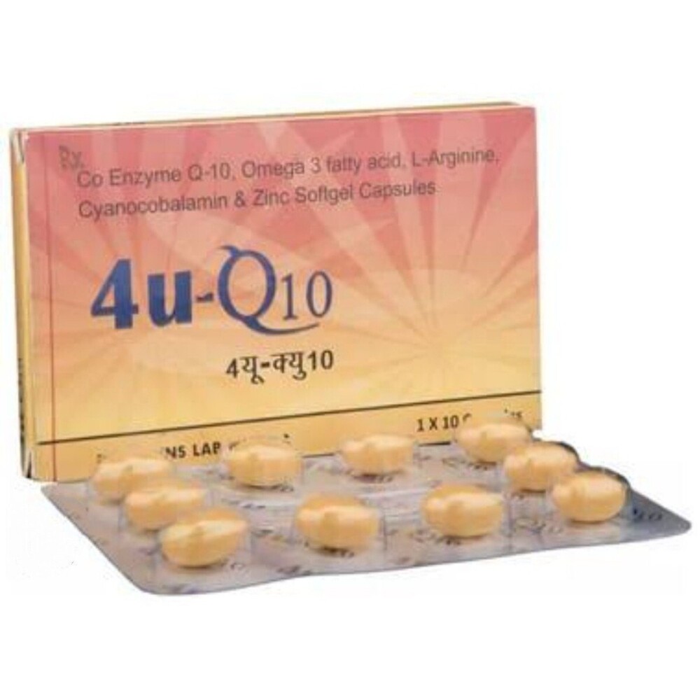 4u Q10 Capsules (Co Enzyme Q-10 Lycope)