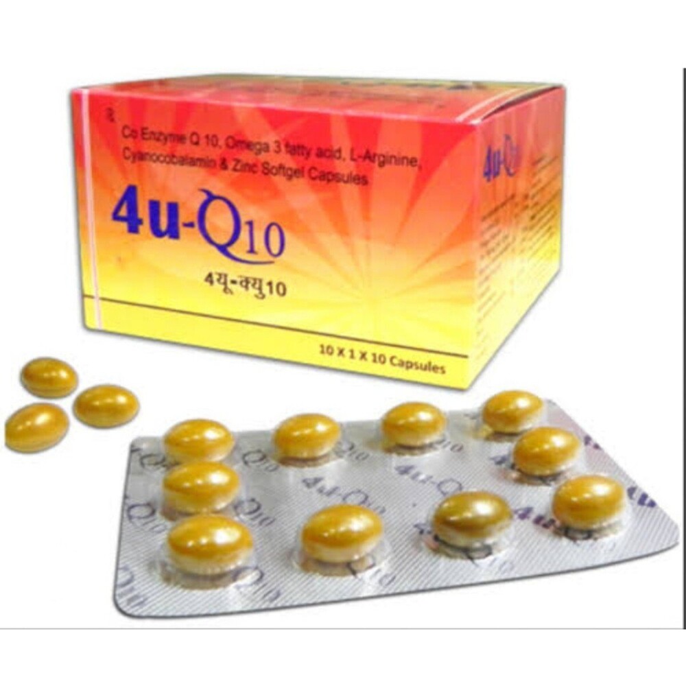 4u Q10 Capsules (Co Enzyme Q-10 Lycope)