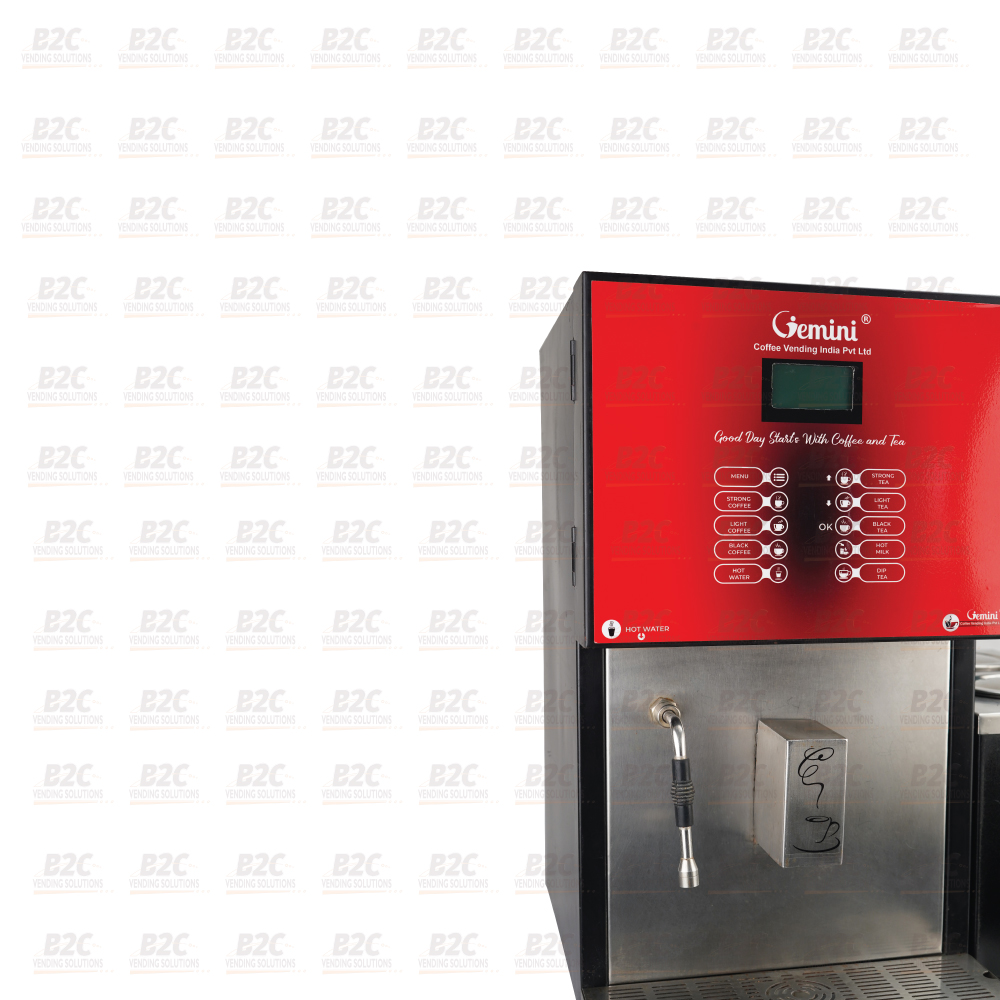 B2C Stainless Steel Tea Coffee Vending Machine