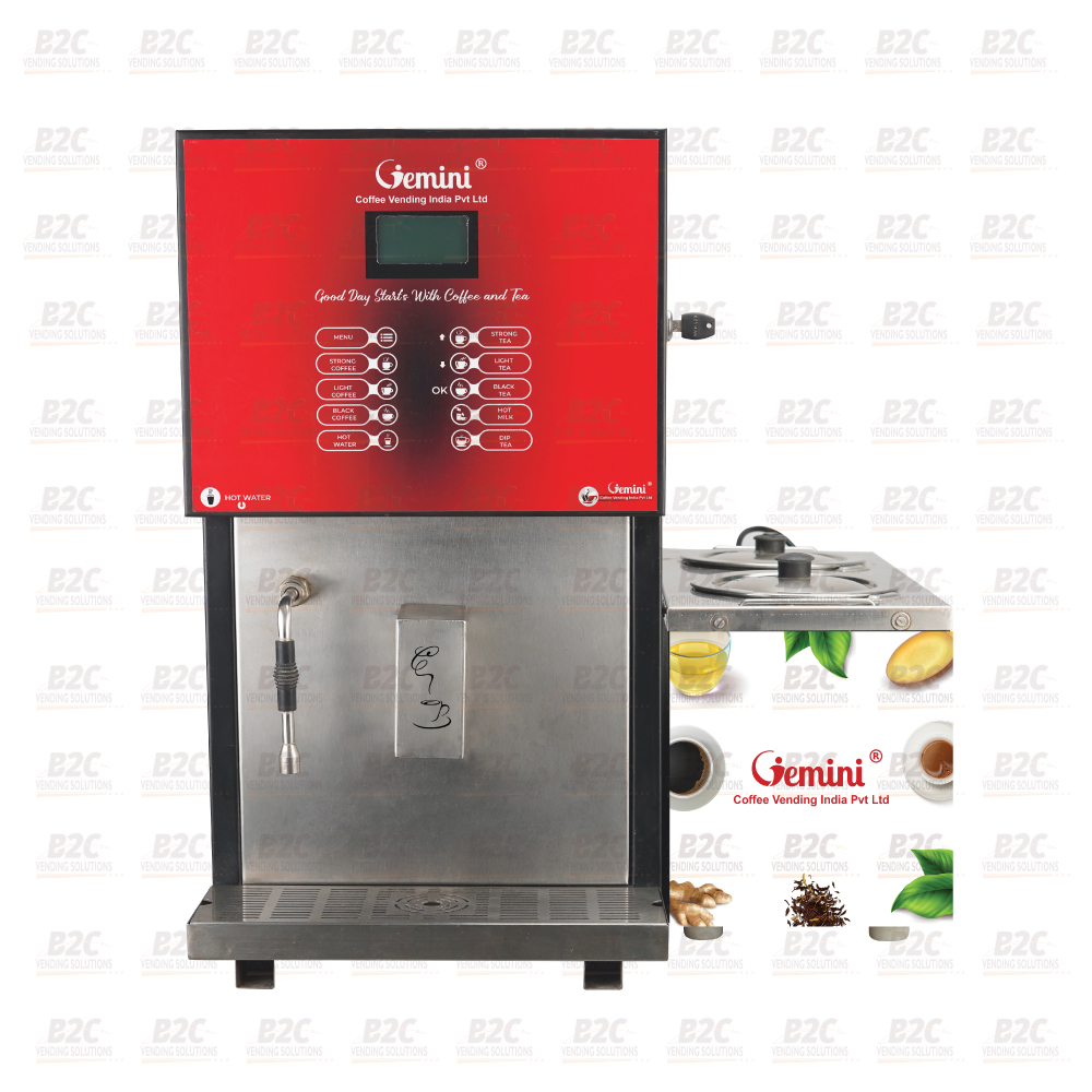 B2C Stainless Steel Tea Coffee Vending Machine