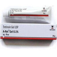 A Ret Gel 0.1% 20 Gm - 20 Mg Dosage | Supports Acne Treatment, Smooths Facial Skin, Reduces Fine Wrinkles