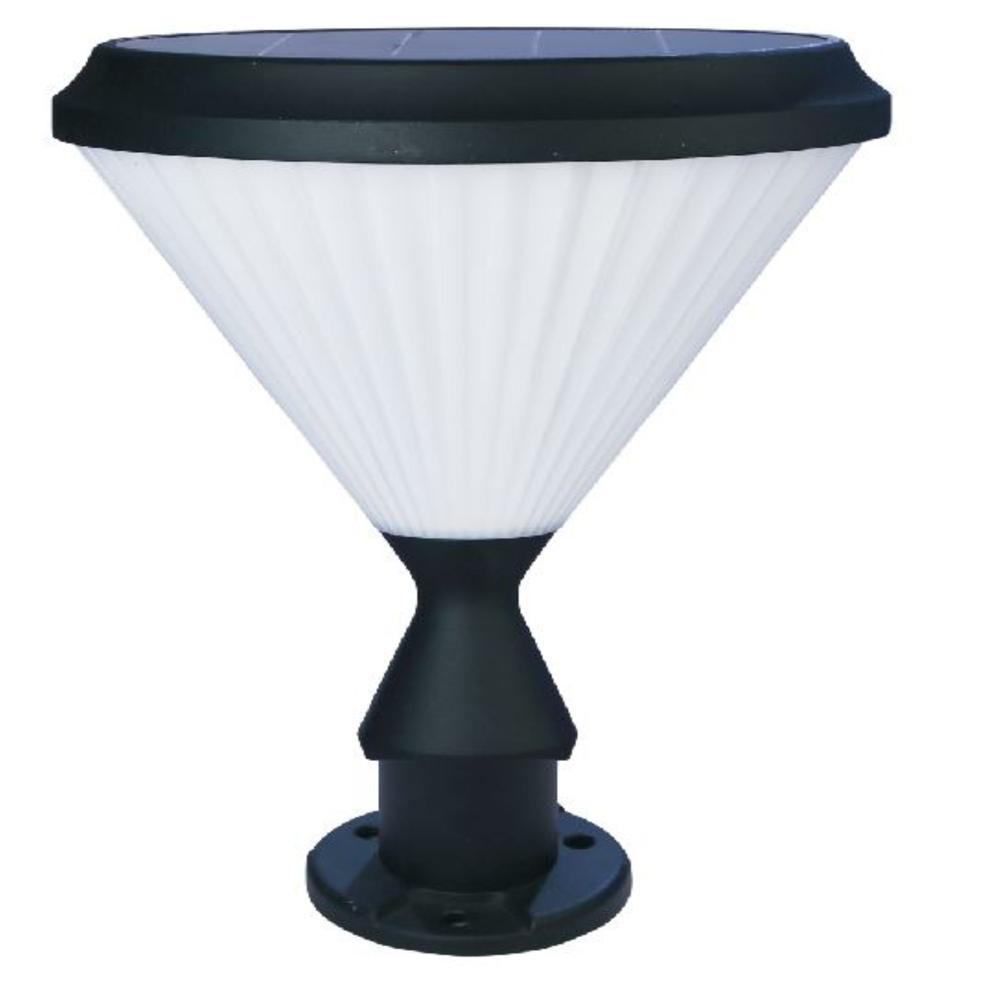 Luker 5w Soltero Solar Gate Light (lglsol57) - Color: Wh