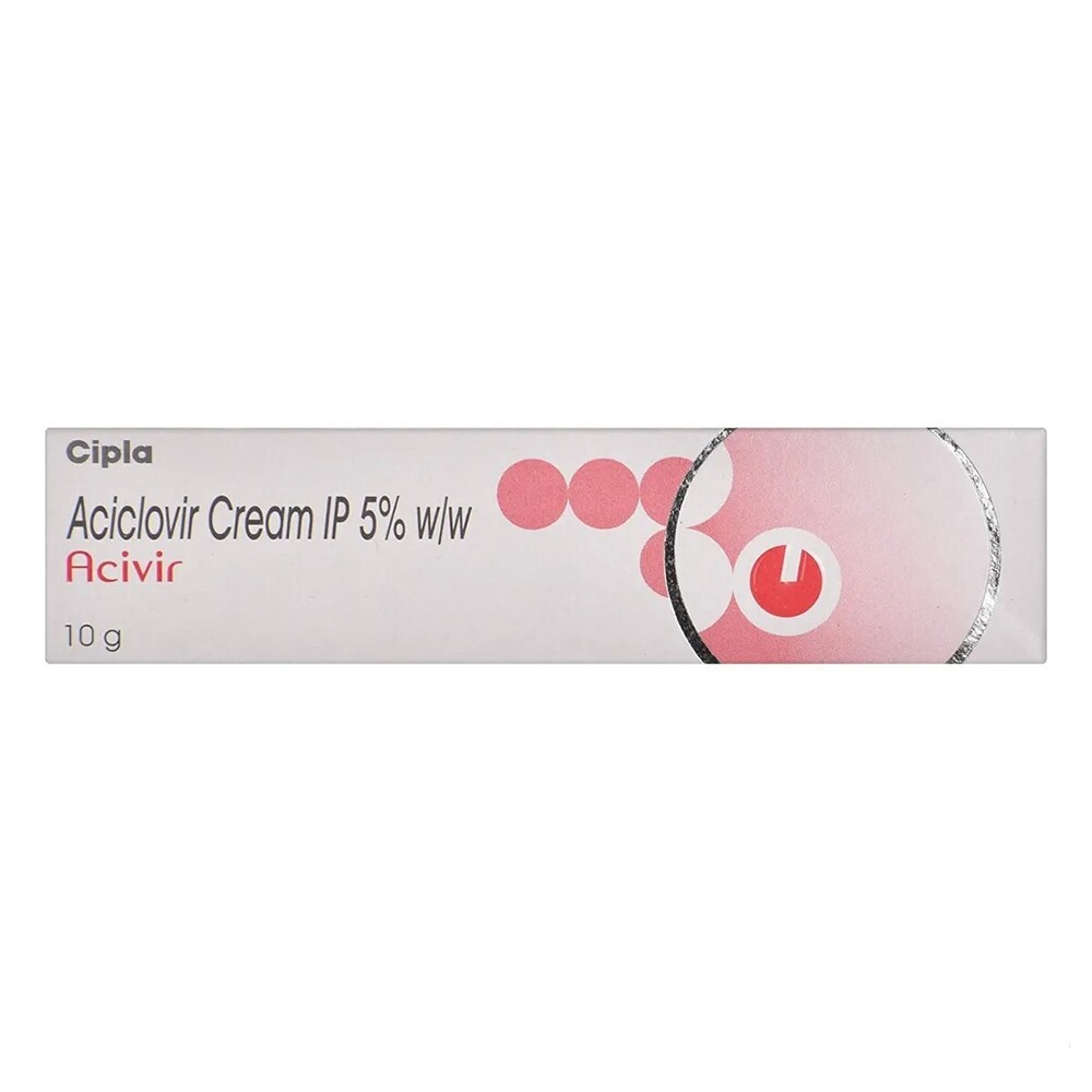 Acivir Cream 10gm - Antiviral Cream 10 Gm | Quick Absorption, Soothing Relief, Dermatologist-approved