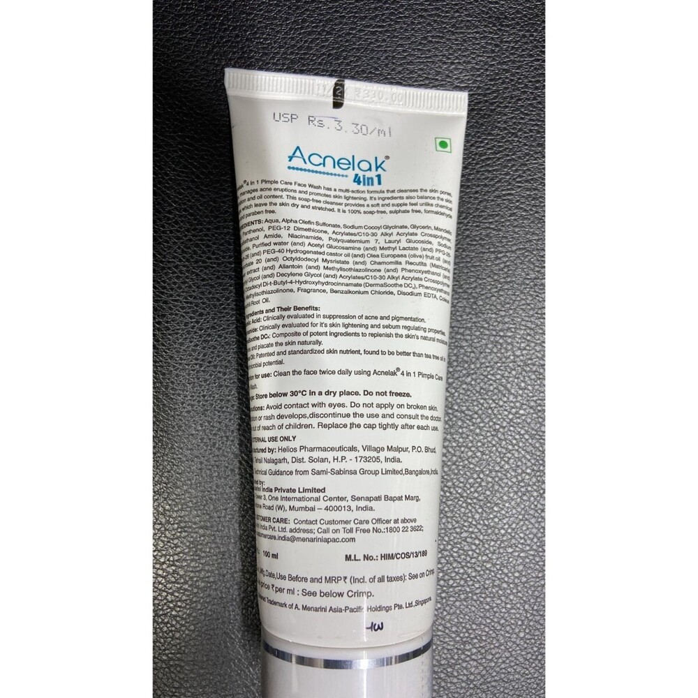 Acnelak Face Wash