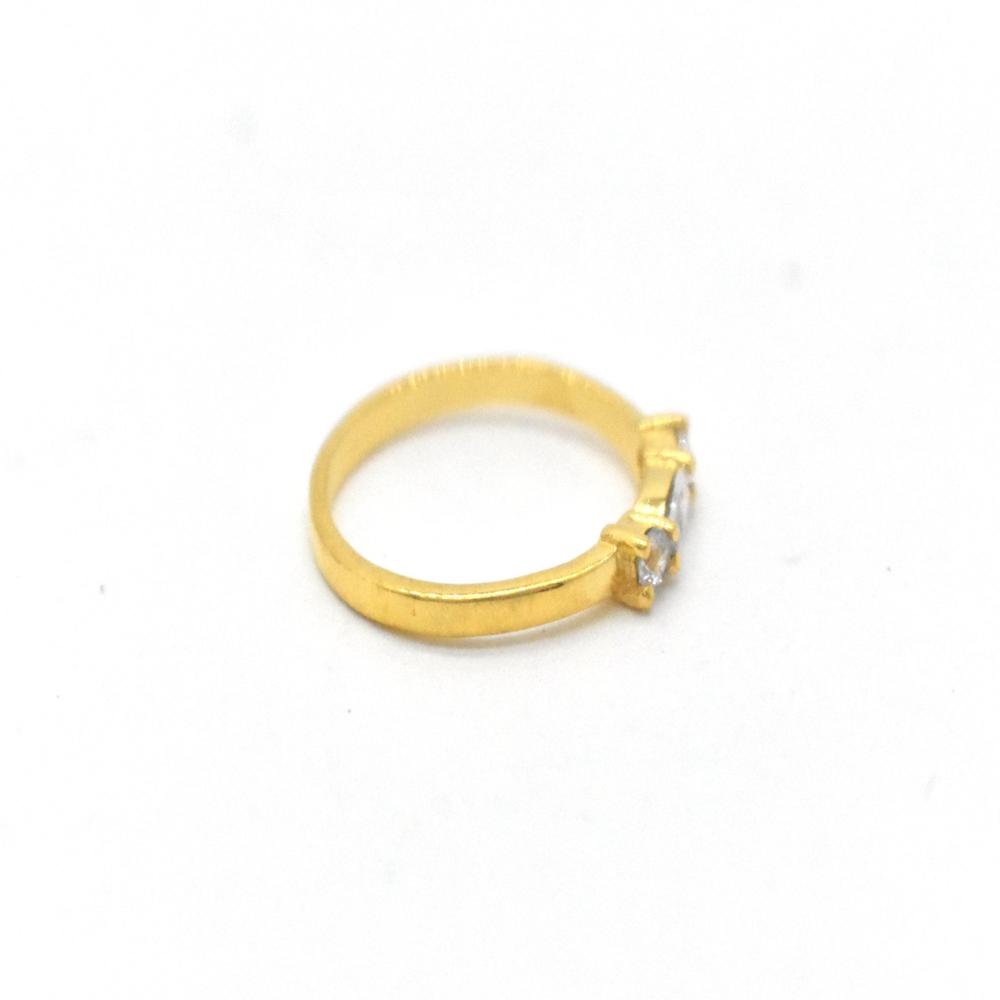 925 Sterling Silver Moissanite Statement Ring - Color: White