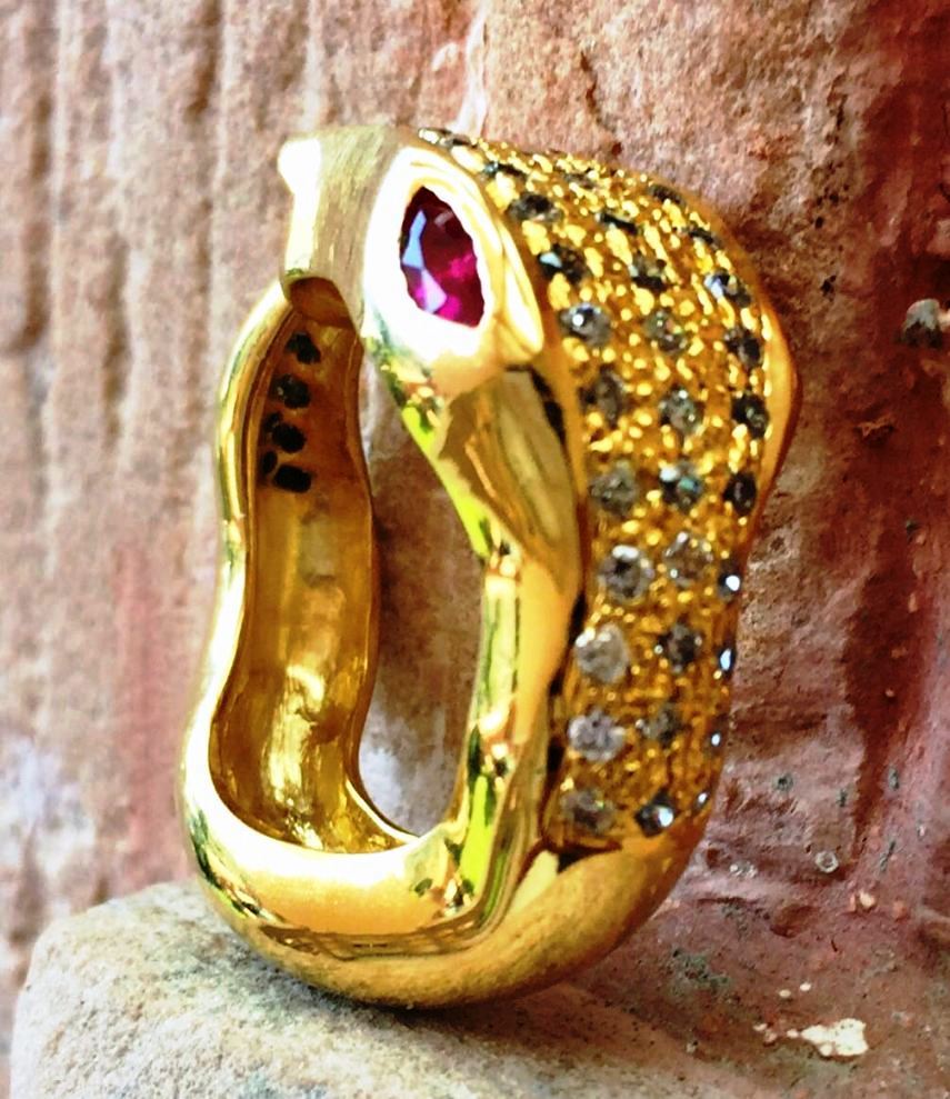 Snake Ring - Gender: Men