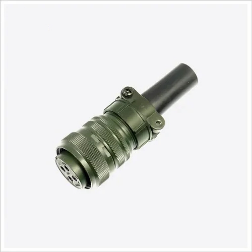 4 Pin Black Ms3106F-20-4S Connector - Material: Metal