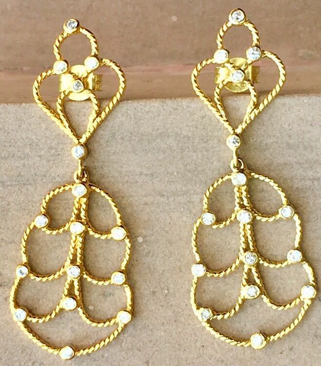 Filigree Spiral Earring