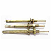 Pin Type Anchor - Steel, Rigid Hardness, Polished Finish | High-quality Design For Industrial Applications
