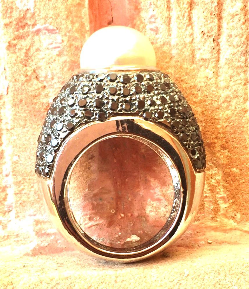 Sterling Silver Fashion Cocktail Ring