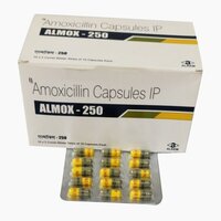 Almox 250 Mg Capsule - 250 Mg Dosage | Broad Spectrum Antibiotic For Bacterial Infections, Convenient For All Ages