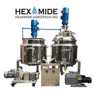 Stainless Steel Mixing Vessels - Industrial Application, Capacity Greater Than 10000 Liters, Silver Cylindrical Design | High-grade Stainless Steel Material