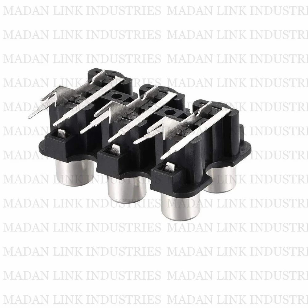 6 Rca Metal Socket