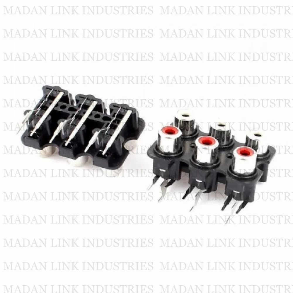 6 Rca Metal Socket