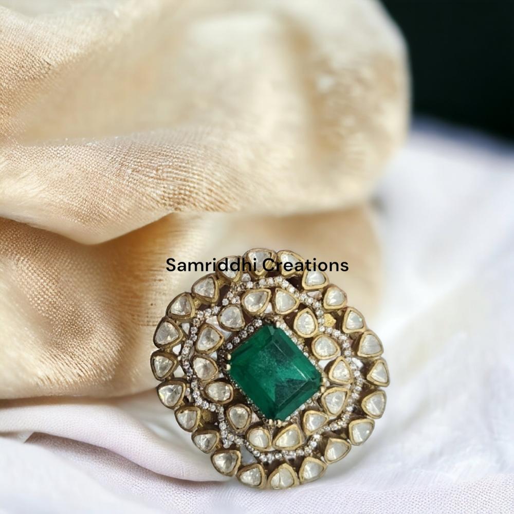Emerald Diamond Ring