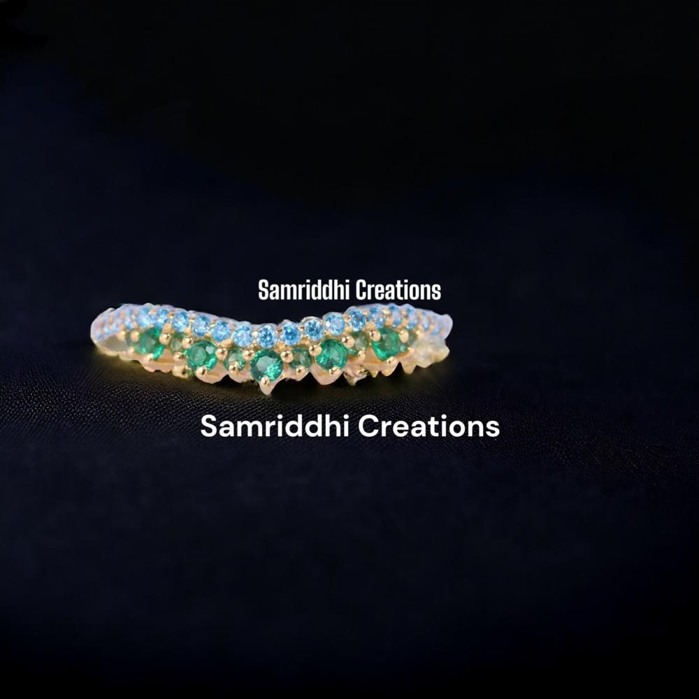 Silver Emerald Rings