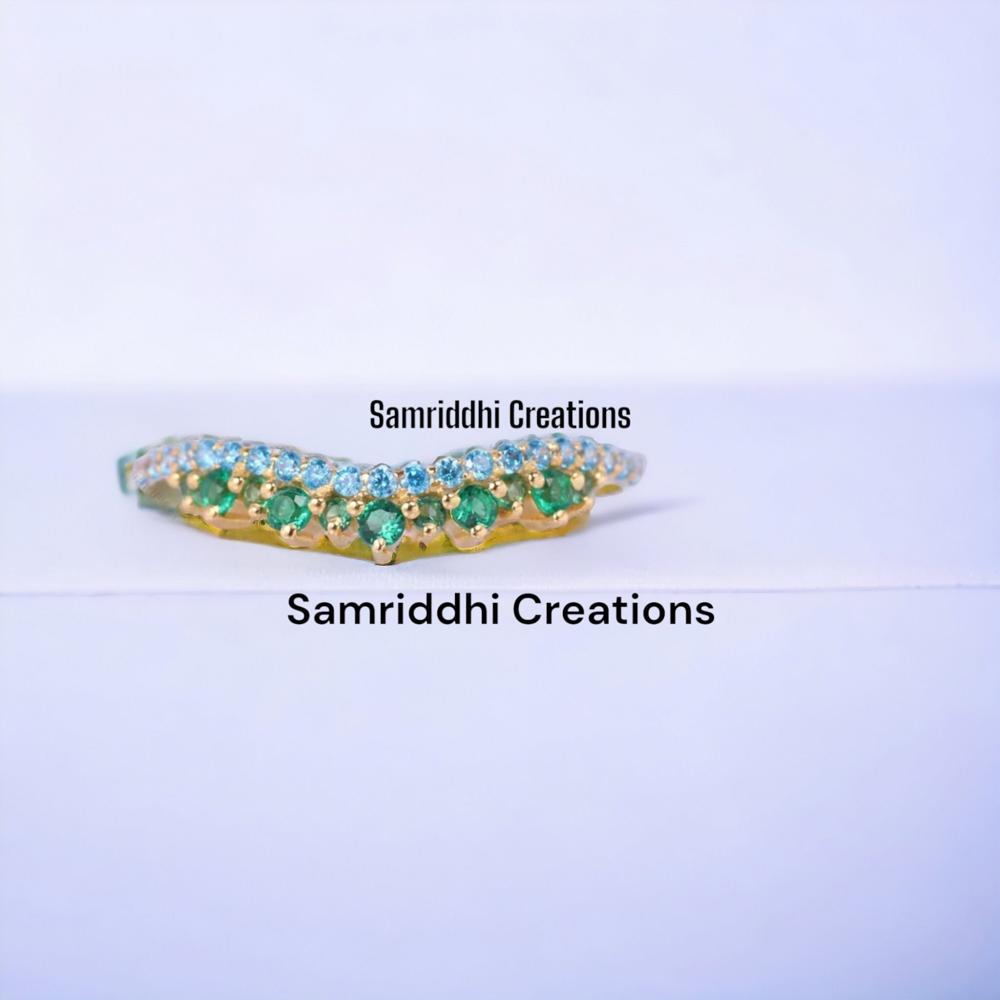 Silver Emerald Rings