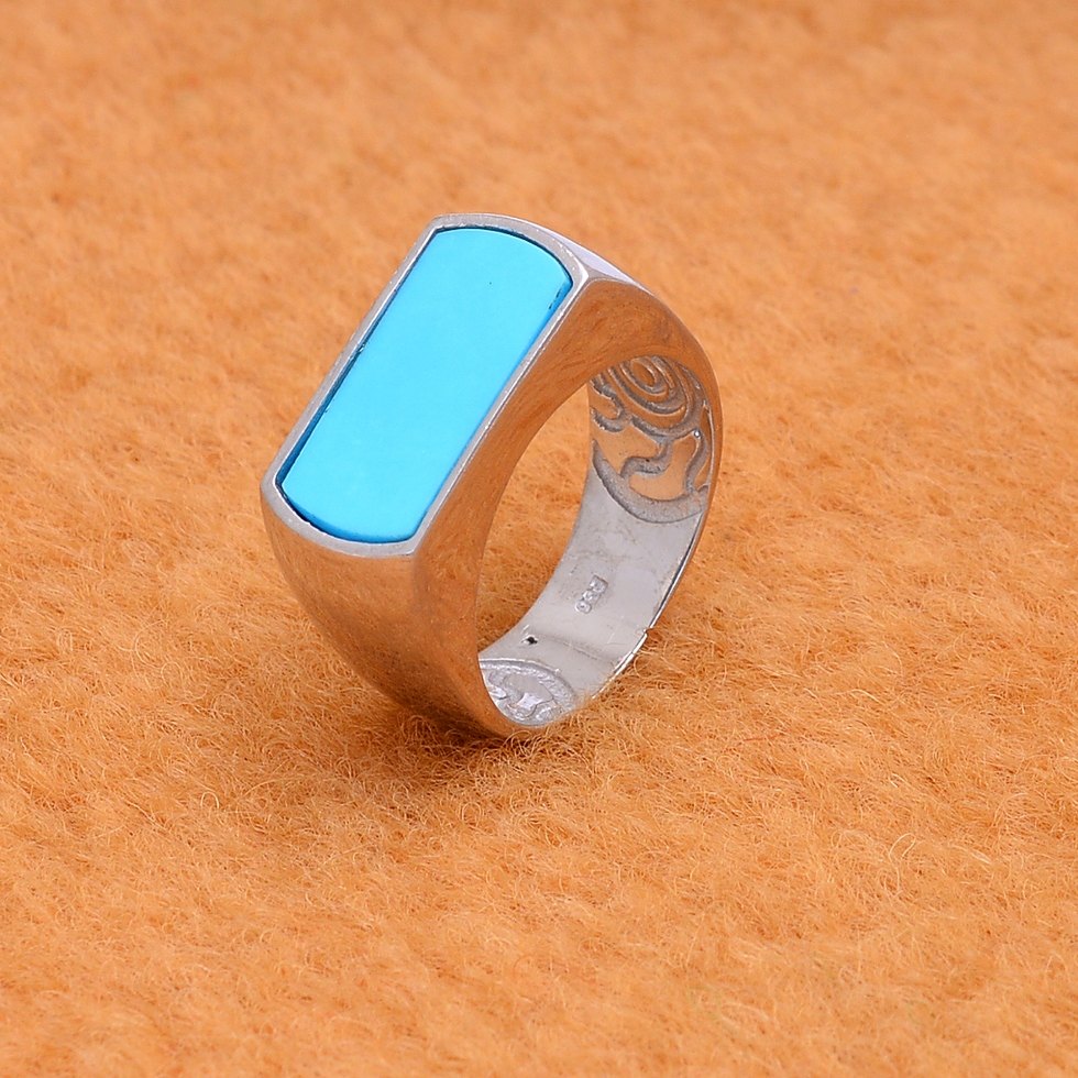 Fine Gemstone Designer Ring In Silver - Occasion: Daily Wear