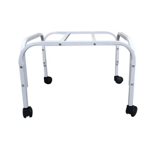 Iron Air Cooler Stand - Color: White