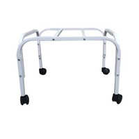 Iron Air Cooler Stand - Color: White