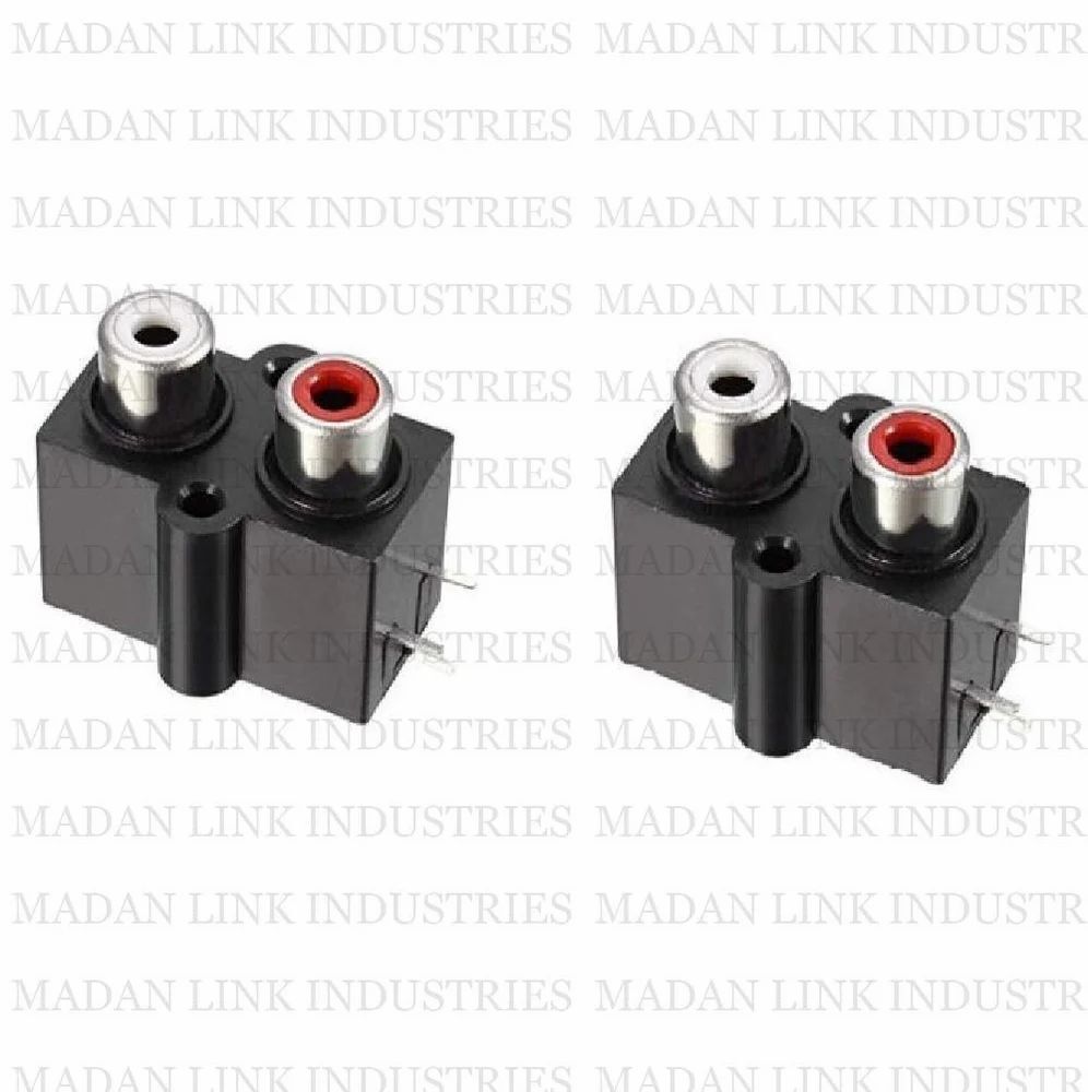 2 RCA BOX SOCKET