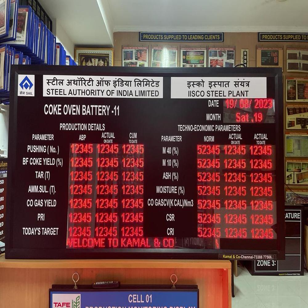 Led Production Display Board - Power Consumption: 230 Volt-ampere (Va)