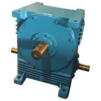 Industrial Worm Reduction Gear Box - Color: Green