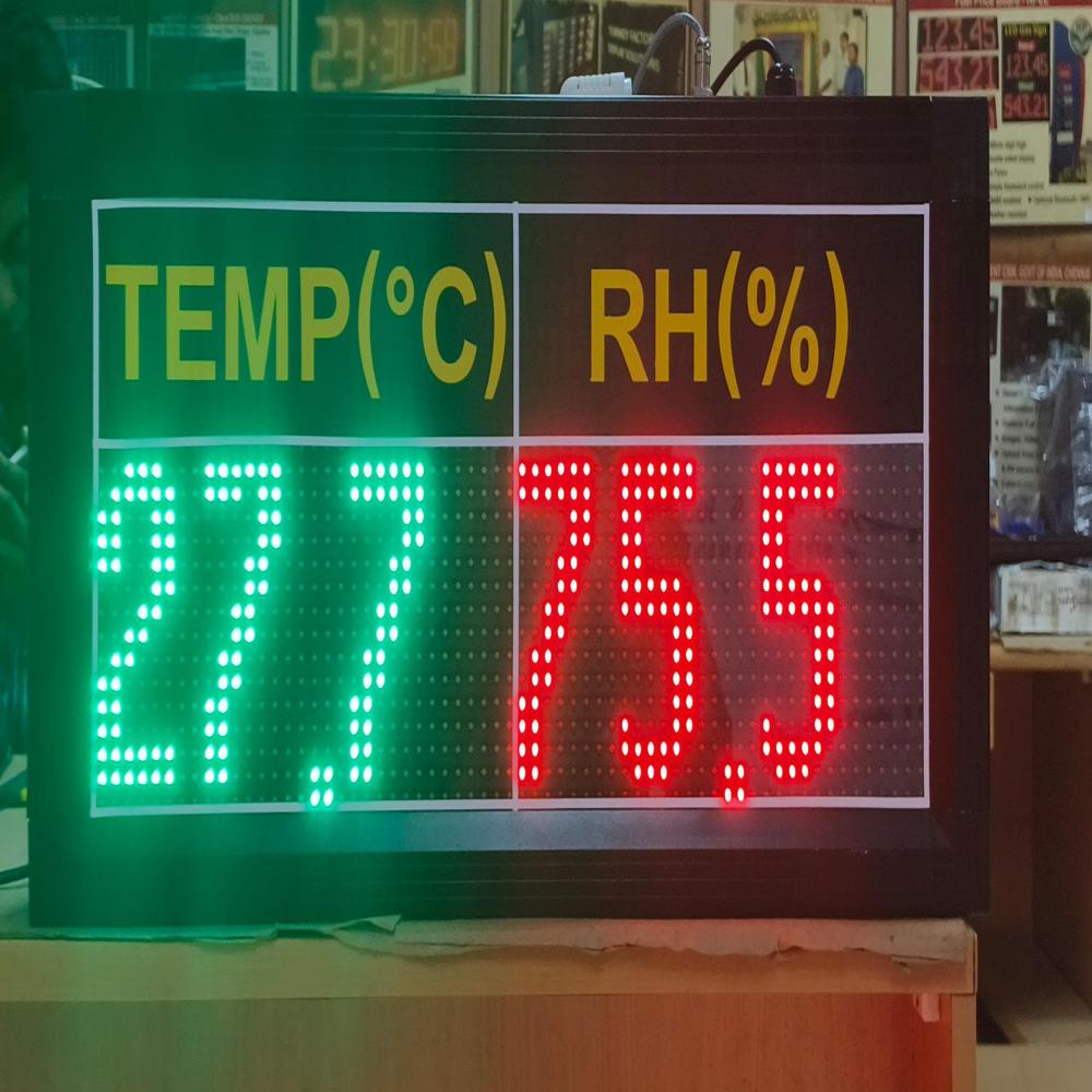 MULTI COLOR - Temperature and Humidity Display