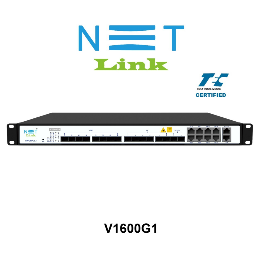 NETLINK GPON OLT 8 PON (V1600G1) (With C++ Module)