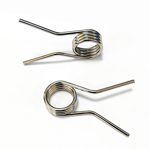 Nickel Plated Torsion Spring For Industrial Applications - Color: As Per Requirement