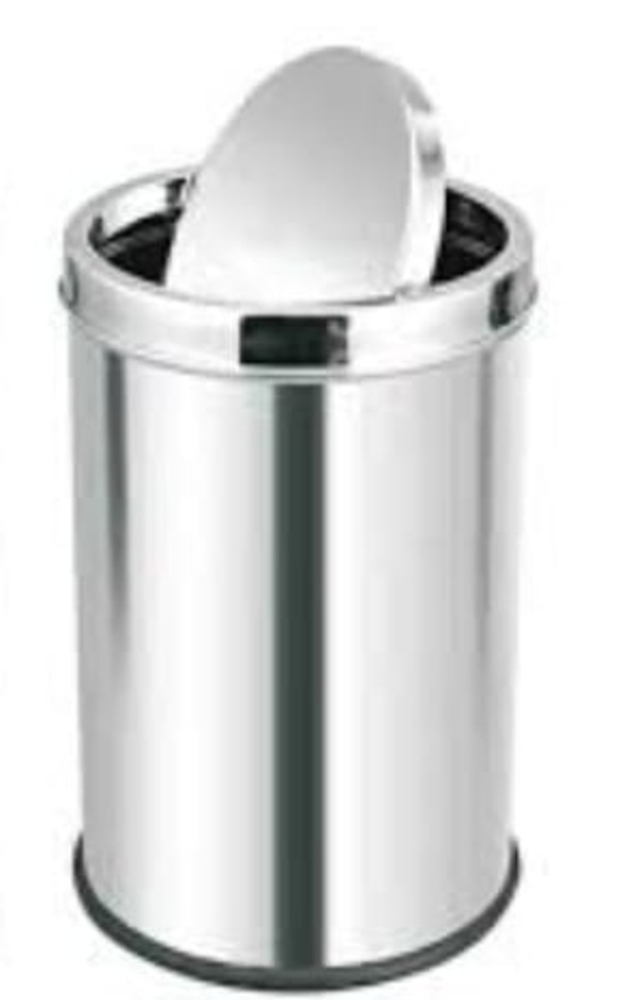 Open Top Solid SS Dustbin 10x14